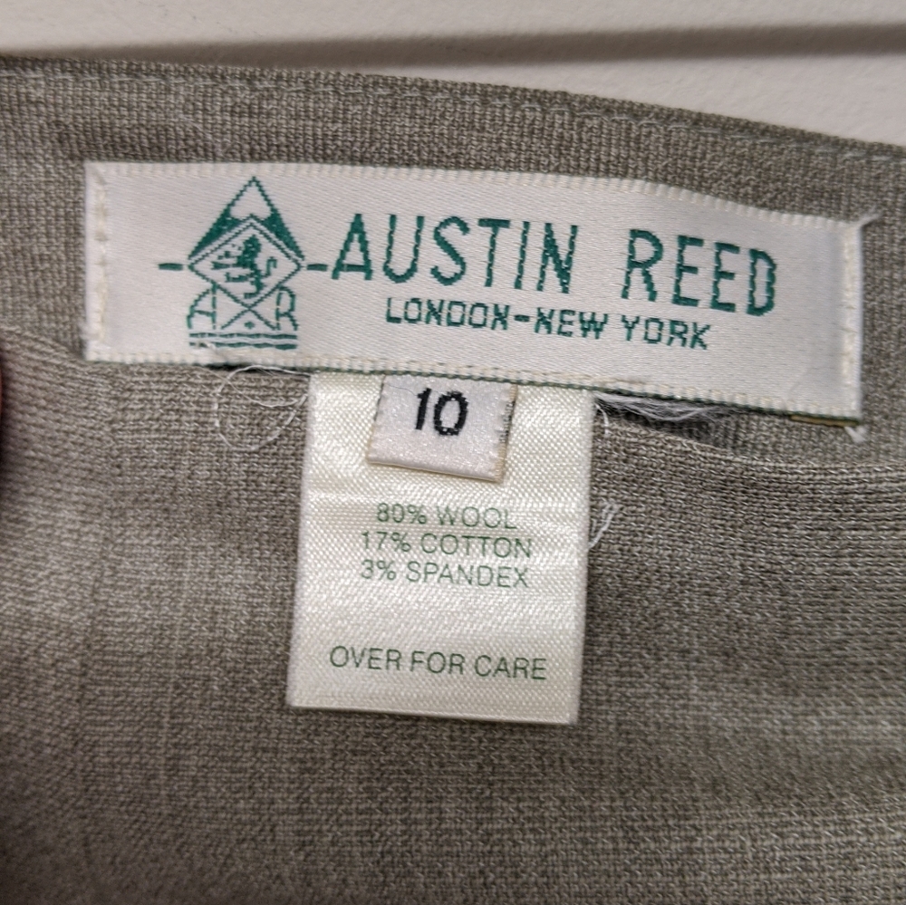 Austin Reed Gray Wool Skirt - Picture 4 of 5